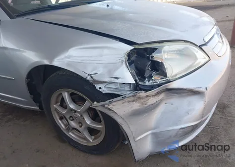 2002 Honda Civic Ex from USA, damaged, VIN 2HGES257X2H522877